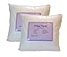 Pillowflex Synthetic Down Alternative Pillow Inserts for Shams - Comfy Pillows for Sleeping, Perfect Pillow & Best Sleeping Pillows, Handmade Down Alternative Throw Pillow Inserts - (20x20 Set of 2)