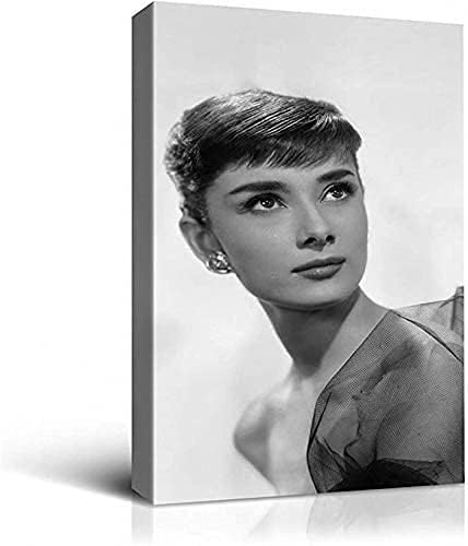 Amazon Co Jp 壁紙 壁画 油絵 絵画 アートパネル オードリーヘップバーン 油絵の複製 ポスター 壁掛け 壁飾り 部屋飾り オフィス 玄関 店 寝室 ダイニング 廊下 贈り物 30x40cm フレーム付き ホーム キッチン