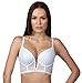 Longline Sexy Elegant Floral Lace Plunge Underwire Bra - Various Styles