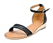 DREAM PAIRS Women's Formosa_10 Wedge Sandal