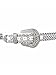 Gorgeous Rhinestone Studded Fancy White Belt Size Medium(34-36)