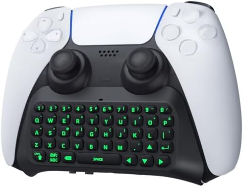 Amazon.com: TNP Chatpad Keyboard for PS5 Controller - Wireless