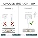 Mac Book Pro Charger, AC 60W Magsafe L-Tip Power Adapter Replacement Charger for Apple MacBook Pro 13 inch A1181 A1278 A1184 A1330 A1342 A1344 (Before Mid 2012 Models)