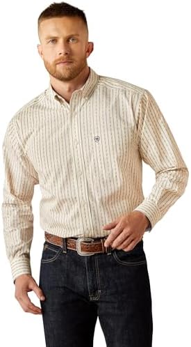 kimes ranch 1992 dress shirt Kimes Ranch Men's 1992 Striped Shirt