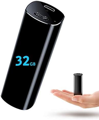 Mini Voice Activated Recorder, 32GB Tremendous Lengthy 800 Hours Recording Capability, 365 Standby Battery, Audio Sound Recording Steady Listening Gadget with Robust Magnetic