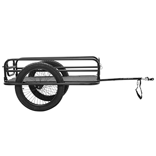 Cycle Force Trail-Monster Cargo Trailer, Matte Black