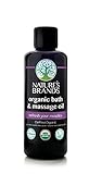 Herbal Choice Mari Organic Bath & Massage Oil Refresh Your Muscles 100ml/ 3.4oz Glass Bottle