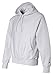 S101 Champion Adult Reverse Weave Hooded Pullover Fleece, Silver Gray/Grey, Large