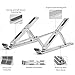 Laptop Stand, iVoler Adjustable Aluminum Laptop Computer Stand Tablet Stand,Ergonomic Foldable Portable Desktop Holder Compatible with MacBook Air Pro, Dell XPS, HP, Lenovo More 10-17″ Laptopsthumb 3