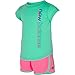 New Balance Baby Girls' Graphic T-Shirt and Short Set
