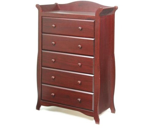 Buy Stork Craft Aspen 5 Drawer Chest Cherry Online At Low Prices