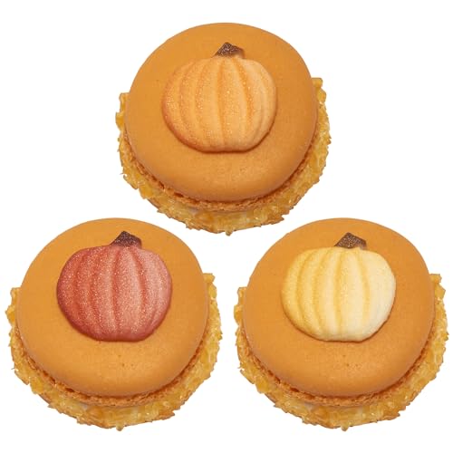 DECOPAC PUMPKIN SPICE CRUSHED CANDY BITS, SUGAR DECORATIONS FOR CAKES, TOPPINGS, CUPCAKES, AND DRINKS | ORANGE | 16OZ PACK