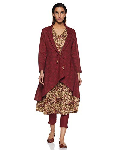 biba maroon suit