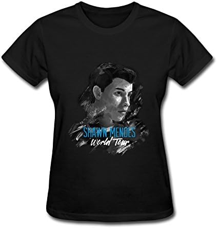 Lady Pop Shawn Mendes World Tour 2016 Poster T Shirt For Women