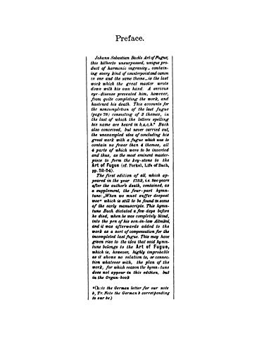 The Art of the Fugue (Kalmus Edition) - Thumbnail 3