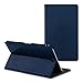 kwmobile Elegant synthetic leather case bookstyle for Sony Xperia Tablet Z3 Compact in dark blue
