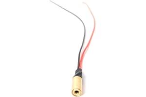 Red Laser Module Industrial Laser Module Adjustable Focus (6.2mm-point-1pack)