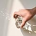 EOFEEL large diamond crystal glass paperweight home office decor gifes (3 inches)