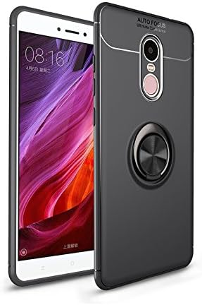 Case for Xiaomi Redmi Note 4X Case Ring Kickstand case 360 Degree Rotating Silicone case Magnetic Car Mount case for Redmi Note 4X