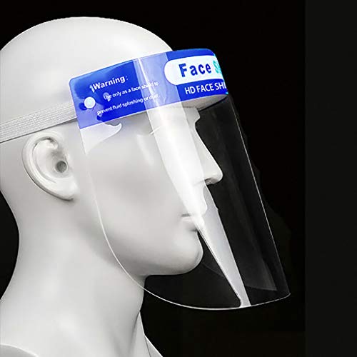 Face Shield 5PCS- Plastic Face Shield Safety Face Shield Full Face Shield BiuBuy
