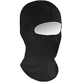 J-RACING® Wide Field of Vision Balaclava, Black, One Size
