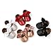 Baby Girls Mary Jane Flats Anti-Slip Rubber Sole Bow Toddler Princess Dress Shoes Red