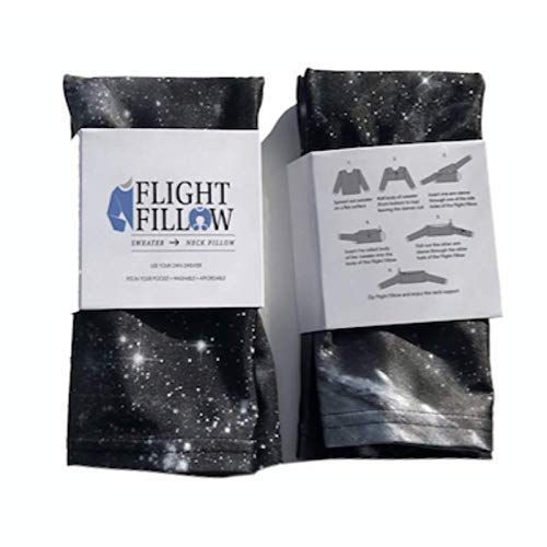 Amazon Com Galaxy Patterned Flight Fillow Small Travel Pillow