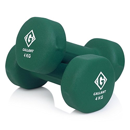 Gallant Neoprene Hand Weights Excellent Dumbbells Pair Weight Set 1kg