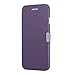 MTRONX Phone Case for Apple iPhone 6, iPhone 6s, Magnetic Ultra Folio Flip Slim Leather Twill Case Cover Pouch - Purple(MG-PP)