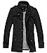 Wantdo Men's Cotton Stand Collar Jacket