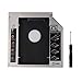 Awakingdemi Hard Drive Caddy ,Universal 12.7mm PATA IDE to SATA 2nd HDD Hard Drive Disk Caddy Module