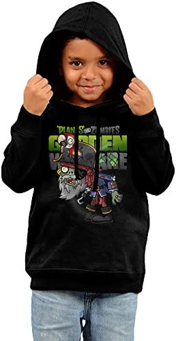 Comfortable Toddler Boys Girls Hooded Sweatshirts Plants Vs Zombies Garden Warfare Designs