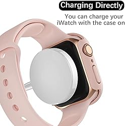(2 Pack) GEAK Compatible with Apple Watch Case 45mm