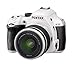 Pentax K-50 16MP Digital SLR Camera Kit with DA L 18-55mm WR f3.5-5.6 and 50-200mm WR Lenses (White)