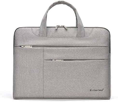 Waterproof Nylon Solid Color Style Large Capacity Laptop Bag 12~15 Inches Internal Fluff Protection Handbag