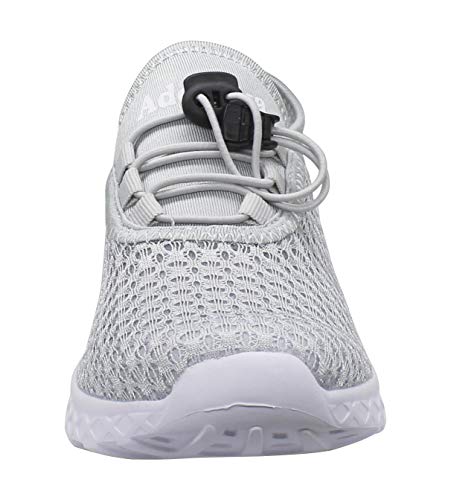 Water Shoes for Women Mens Atheletic Barefoot Aqua Socks Summer Outdoor Water Socks Slip on Mesh Swim Shoes for Beach Swim Surf Yoga Exercise - Thumbnail 3