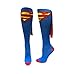 Generic Superman, Batman and Wonder Woman Cape Socks