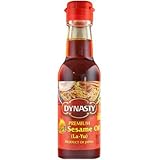 Dynasty Premium Hot Sesame Oil ( La- Yu ) 5oz Pack of 2