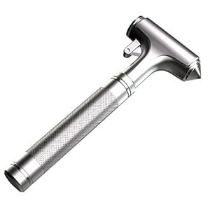 LLKK Emergency Lifesaving Hamer, Emergency Hamer, aluminium Draagbare Multifunctionele Auto Veiligheid Hamer Window…