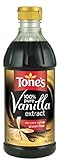 Tone's Pure Vanilla Extract - 16oz (Pack of 6)