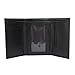 The Vegan Collection Black Armstrong Tri-fold Wallet