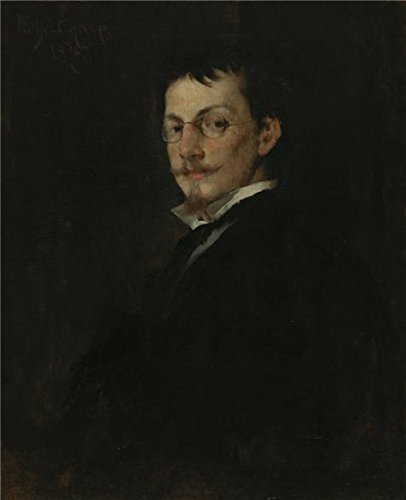 High Quality Polyster Canvas ,the High Quality Art Decorative Prints On Canvas Of Oil Painting 'William Merritt Chase,Baron Hugo Von Habermann,1875', 30x37 Inch / 76x94 Cm Is Best For Bathroom Decor And Home Gallery Art And Gifts