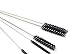 SYWHZ 3 in One Airbrush Cleaning Kit Tools(Include Five Diameters Nylon Brushes & Five Nozzle Cleaning Needles & One Golden Colour Needle Tool)