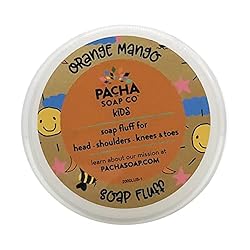 Pacha Soap, Soap Fluff Orange Mango, 5.5 Ounce