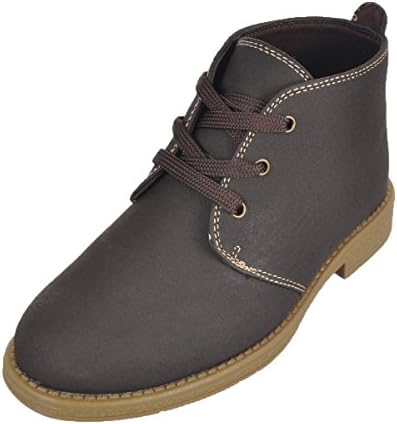 Scott David Reid Boys' Toddler-Youth Boot 2 M US Little Kid Brown-Suede