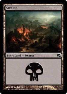 Magic: the Gathering - Swamp (27) - Premium Deck Series: Graveborn - Foil