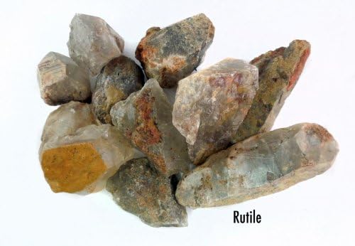 Gypsy Palace Online New Rough Rutilated Rutile Quartz -Wholesale Minerals; by-The-Pound