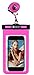 Kobert Waterproof Cell Phone Case (Pro Pink), Dry Bag Pouch for iPhone 8, 8 Plus, X, 6s, 6s Plus Samsung Galaxy s7, s7 Edge, s6, Any Phone up to 6 Inches - Pink Strap and Armband