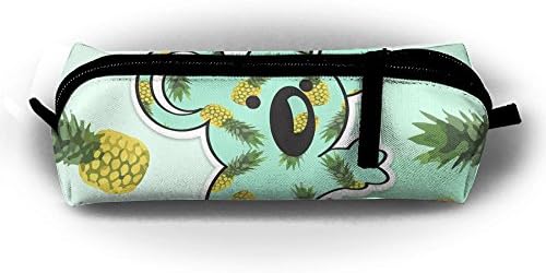 Cartoon Pineapple Full All Over Print Pencil Case Tight Protection Cosmetic Makeup Bag Case Multi-Functional Pouch Zipper Bag Use In School Office Art Drawing