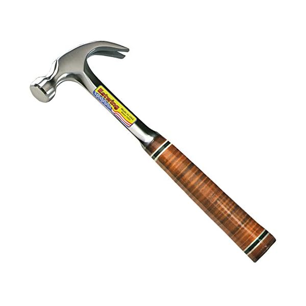 Estwing - E20C Curved Claw Hammer - Ledergriff 20 Unzen - ESTE20C